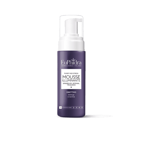 EUPHIDRA MOUSSE ILLUMINANTE deterge e ravviva