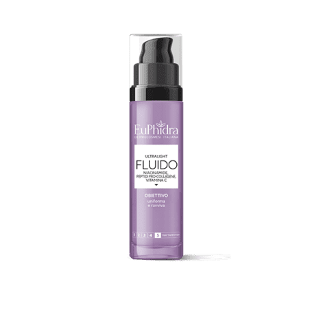 EUPHIDRA ULTRALIGHT FLUIDO Niacinamide, peptidi pro-collagene, vitamina C Farmacia Belle Arti