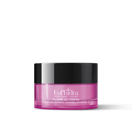 EUPHIDRA PLUMP 3D CREMA Acido ialuronico, ceramidi, vitamina A Farmacia Belle Arti