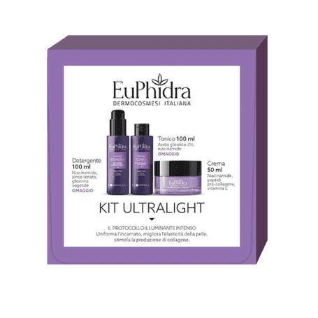 EUPHIDRA KIT ULTRALIGHT protocollo Illuminante Farmacia Belle Arti